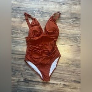 tummy control swim suit Sz small